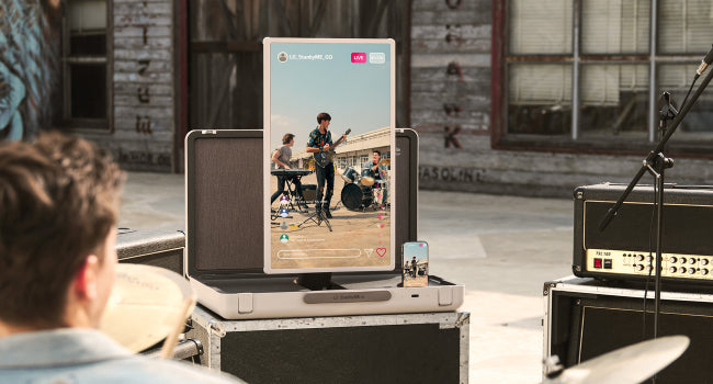 Portable Smart 1080P TV