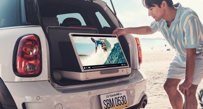 Portable Smart 1080P TV