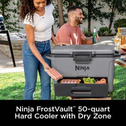 NEW 50qt Hard Cooler with Dry Zone