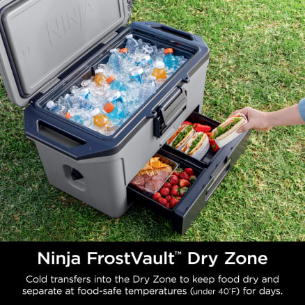 NEW 50qt Hard Cooler with Dry Zone