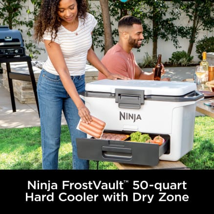 NEW 50qt Hard Cooler with Dry Zone