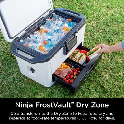 NEW 50qt Hard Cooler with Dry Zone