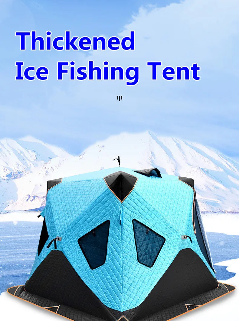 4 Layer Thick Cotton Winter Fishing Tent