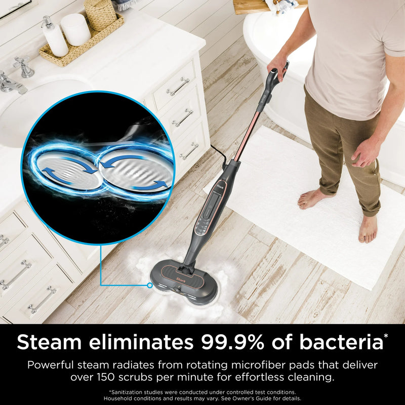 Steam & Scrub with Steam Blaster Technology