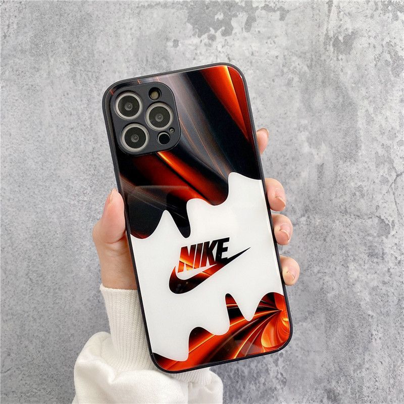 Fashion AD/SWOOSH Painting iPhone Case