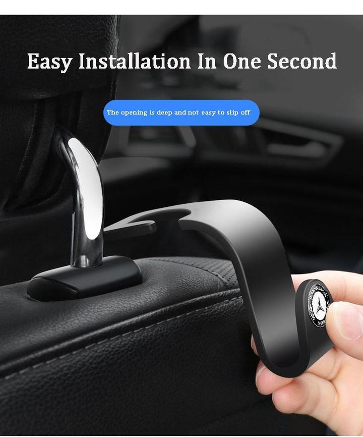 Hooks For The Headrest Of The Car Seat （2 pieces）