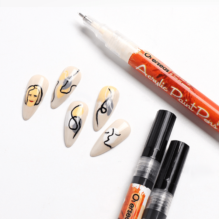 Ultra-Thin Nail Art Felt Pen