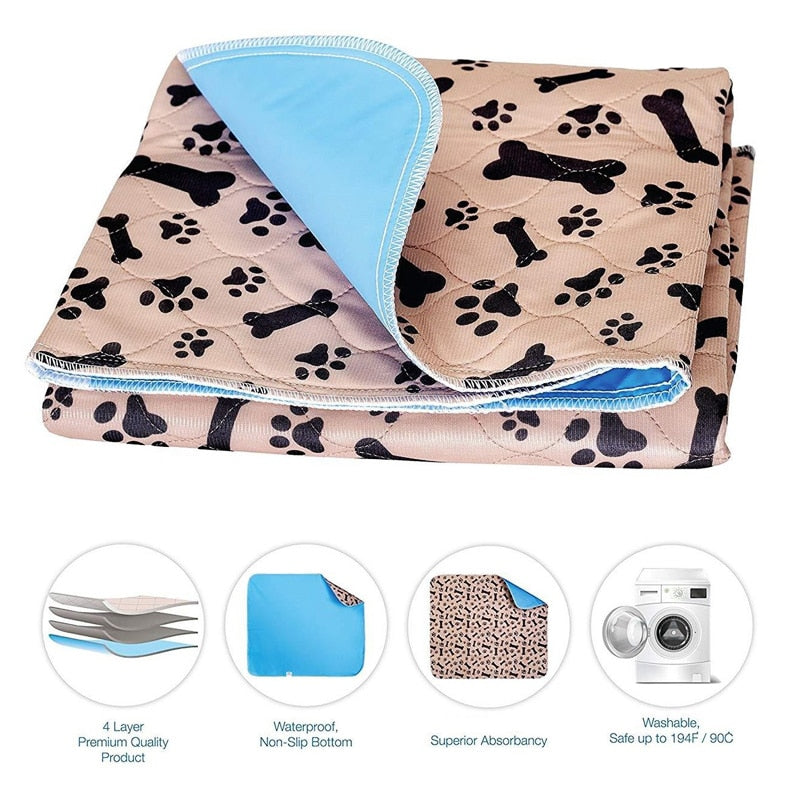 Zero-Leak Reusable Dog Pee Pad