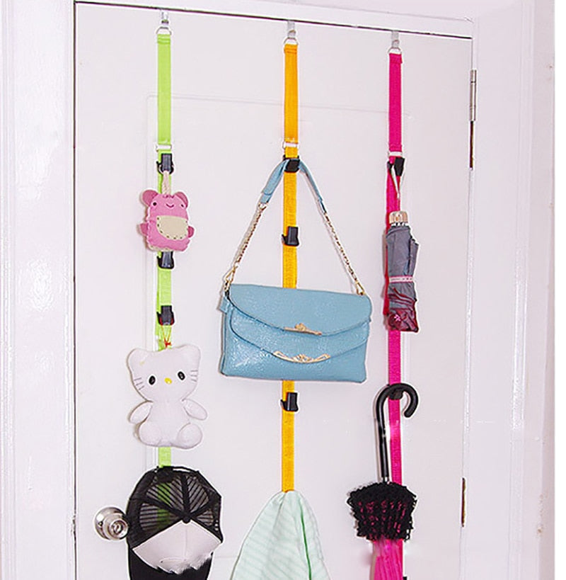 Adjustable Cap & Bag Door Rack