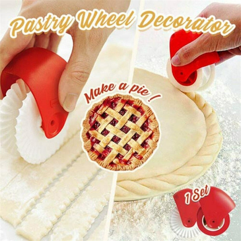 Pastry Wheel Roll & Decorating Plunger