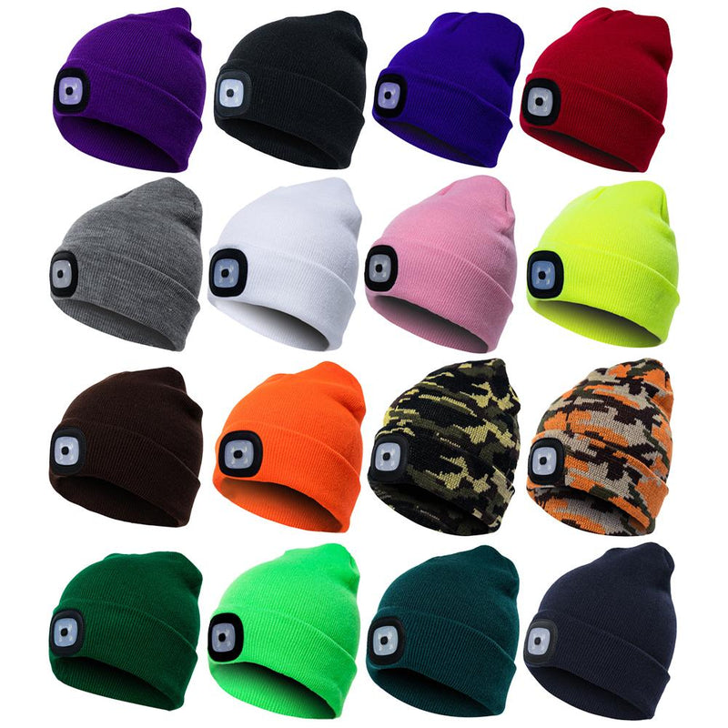 Led Knitted Beanie Hat