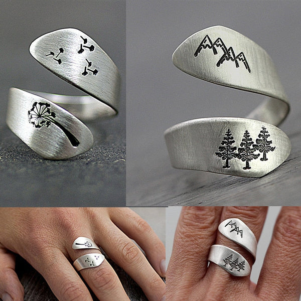 NATURE-INSPIRATION RING（925 sterling silver）