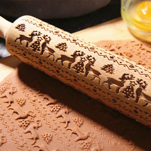 The Original XMAS 3D Rolling Pin