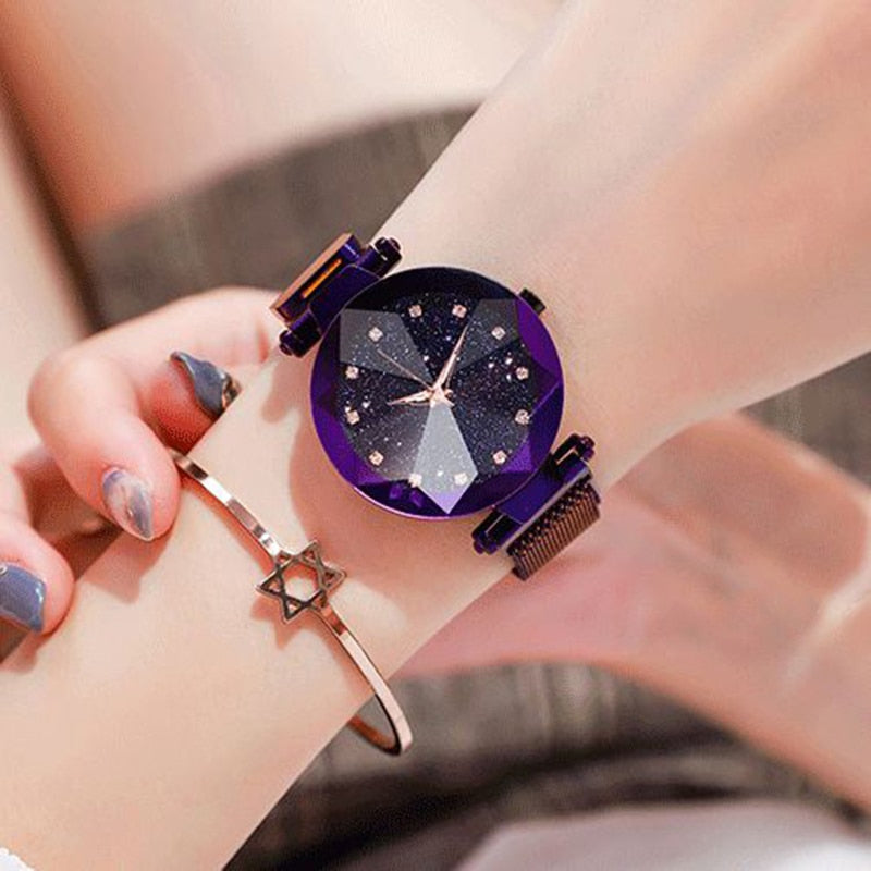 Magnetic Galaxy Starry Watch