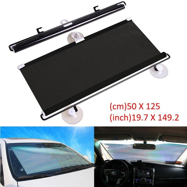 Foldable Car Retractable Sunshade Sunblind