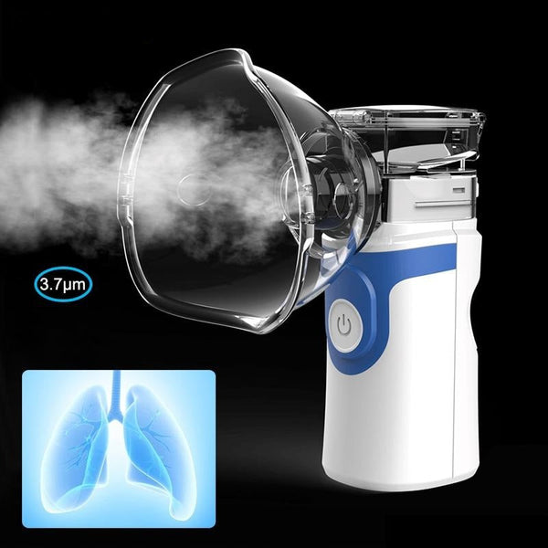 ULTRA-SONIC UPGRADED BREATHE-RIGHT NEBULIZER: SELF-CLEANING & MORE EFFICIENT!