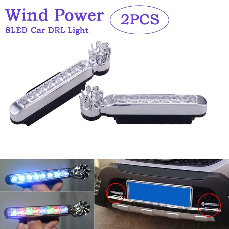 Wind Powered LED Car Lights