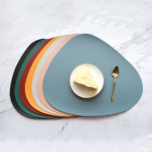 Double-Sided Elegant Leather Placemats