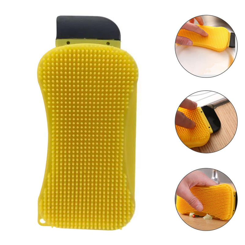 3-in-1 Premium Silicone Kitchen Sponge