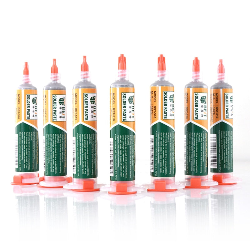 BGA Syringe Tin Solder Paste Leaded Sn63pb37 Melting Point 183 ℃