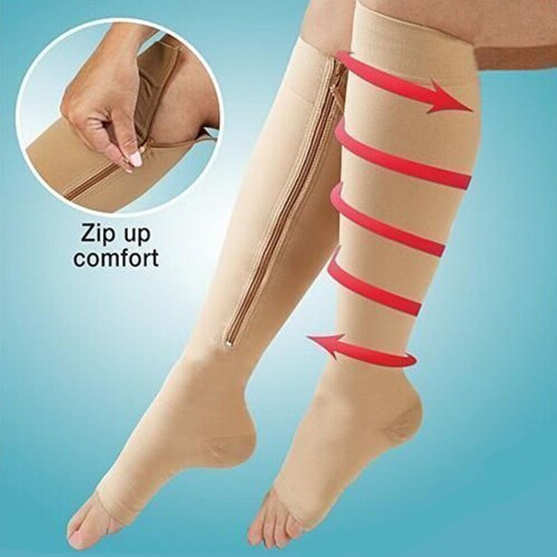 Zip Compression Socks