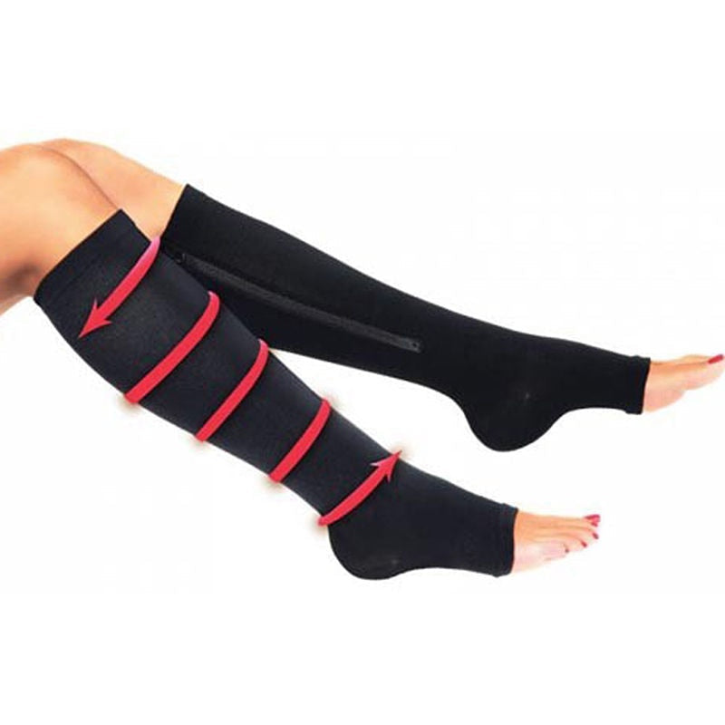 Zip Compression Socks