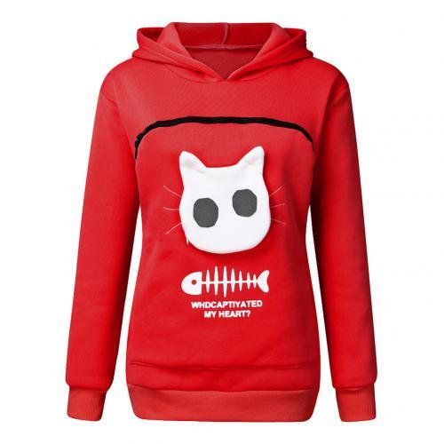 Cat Lovers Hoodie Cuddle Pouch