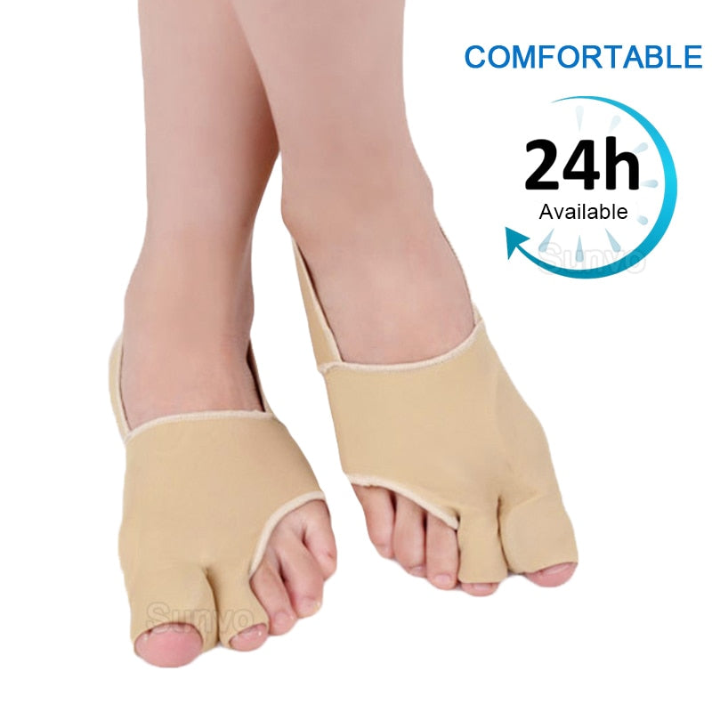 Elastic Two Toes Hallux Valgus Corrector