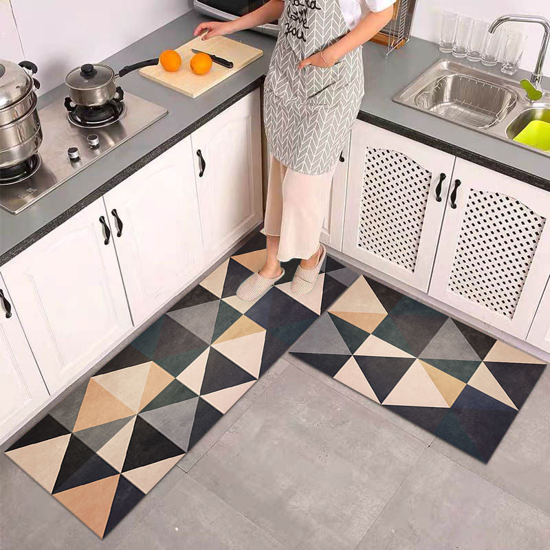 Kitchen Printed Non-Slip Carpet