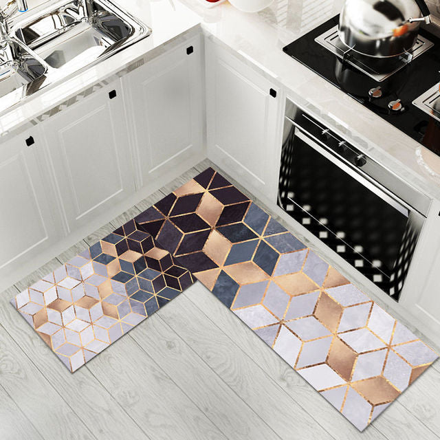 Kitchen Printed Non-Slip Carpet