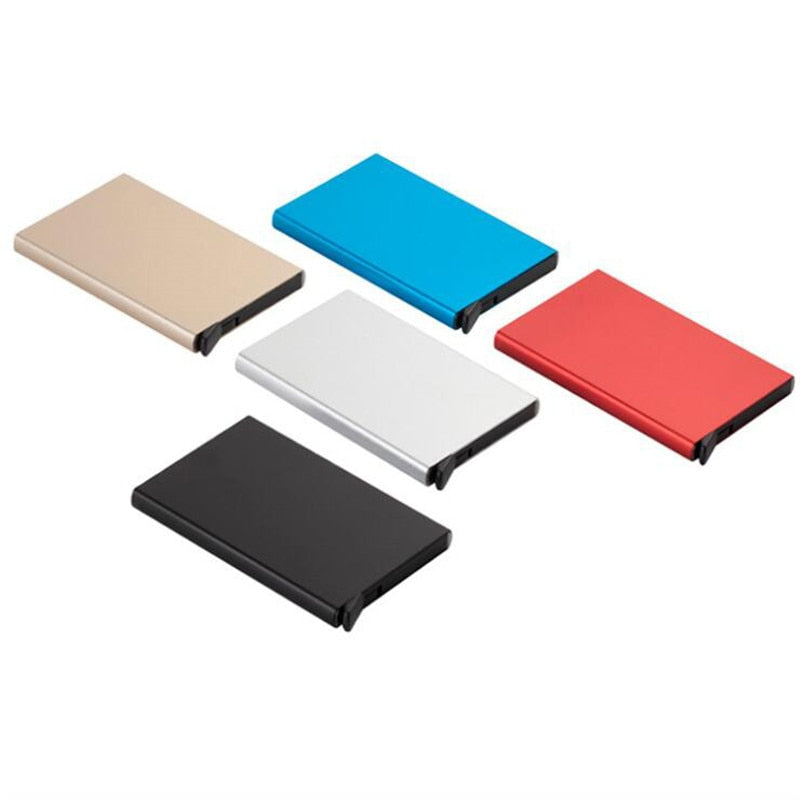 Felix Ultra Slim RFID Blocking Wallet Aluminum Card Pop Up Holder