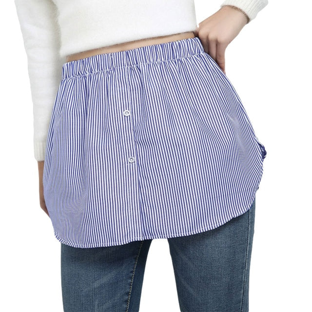 HIGH WAIST SKIRT - SHIRT EXTENDER