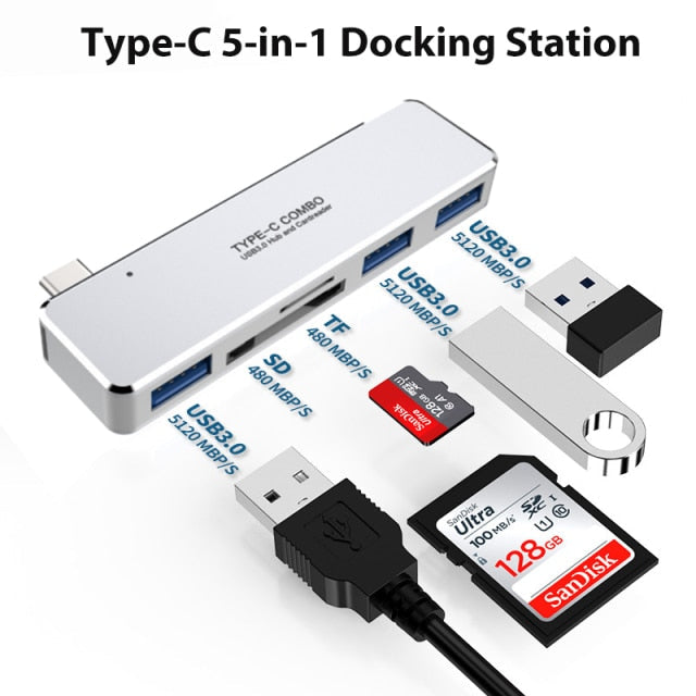 ALUMINUM TYPE-C MOBILE PRO HUB