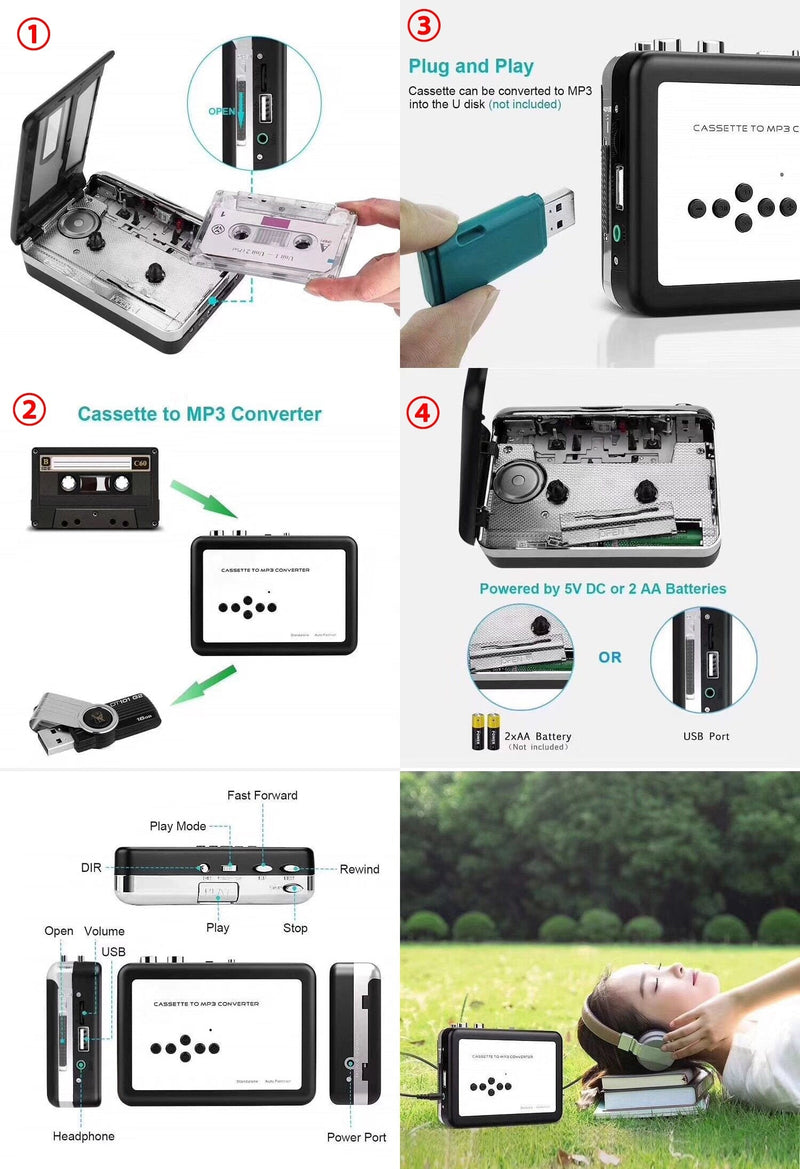 Multi-Purpose Cassette Player