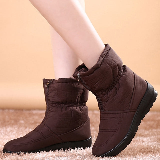 Women's Waterproof Warm Snow Boots