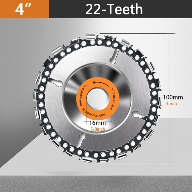 MaxGrinder™ 22 Teeth Saw Wood Angle Grinder Disc