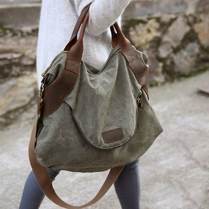 The Outback Canvas Messenger Bag