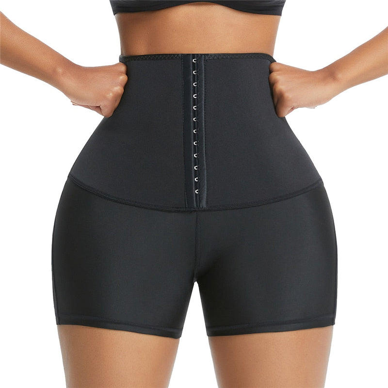 Sweat Sauna Pants Body Shaper Weight Loss Slimming Pants Waist Trainer Shapewear Tummy Hot Thermo Sweat Leggings Fitness Workout