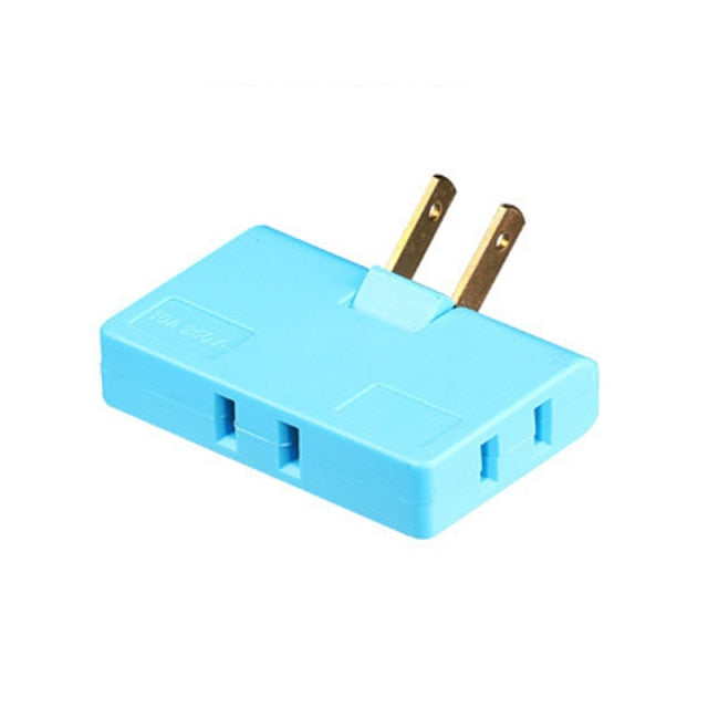 180 Degree Rotate Socket Household Two Hole Wireless Converter