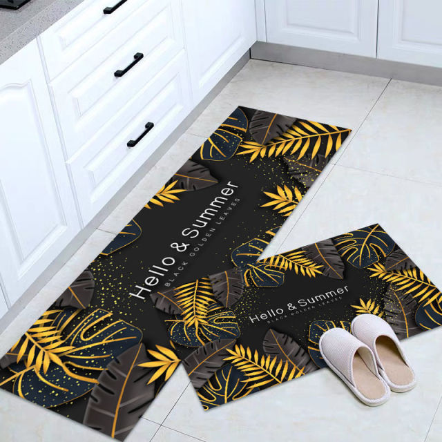 Kitchen Printed Non-Slip Carpet