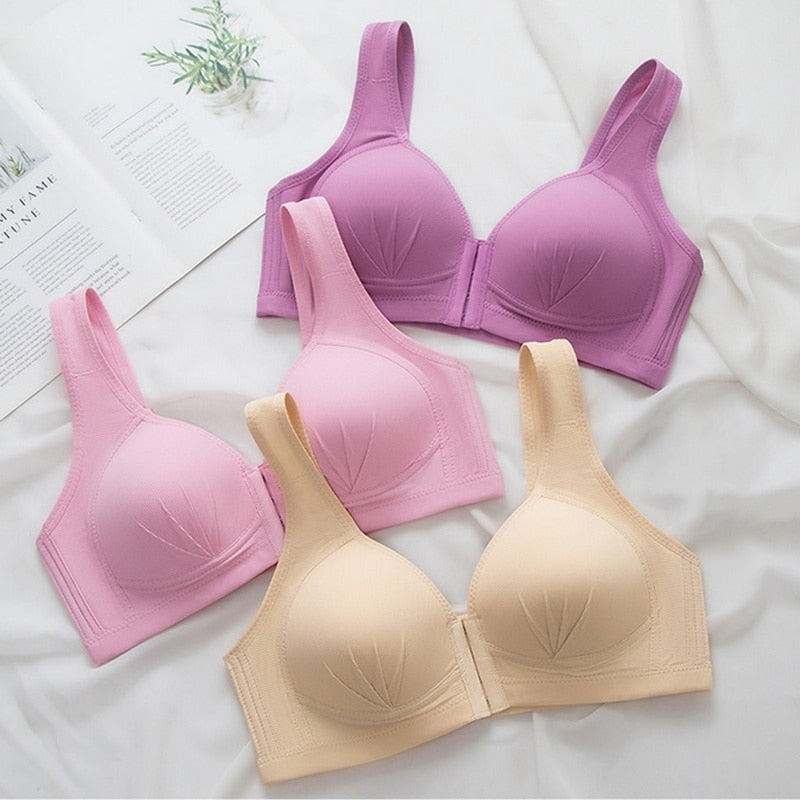 PlusSize Front Closure PushUp Bra