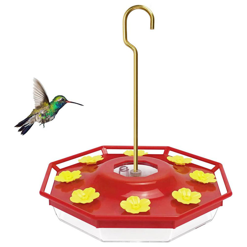 Hummingbird Feeder With Perch And Built-in Ant Moat