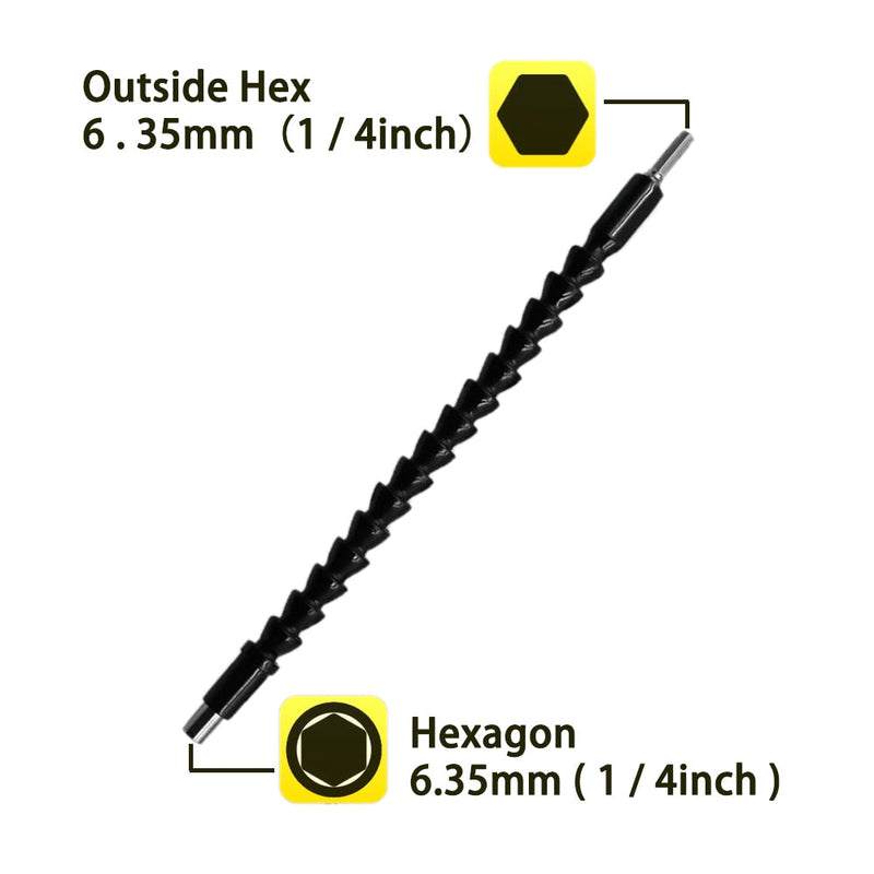 Flexible Shaft Drill Bit Extension Holder Link for Electronic Drill