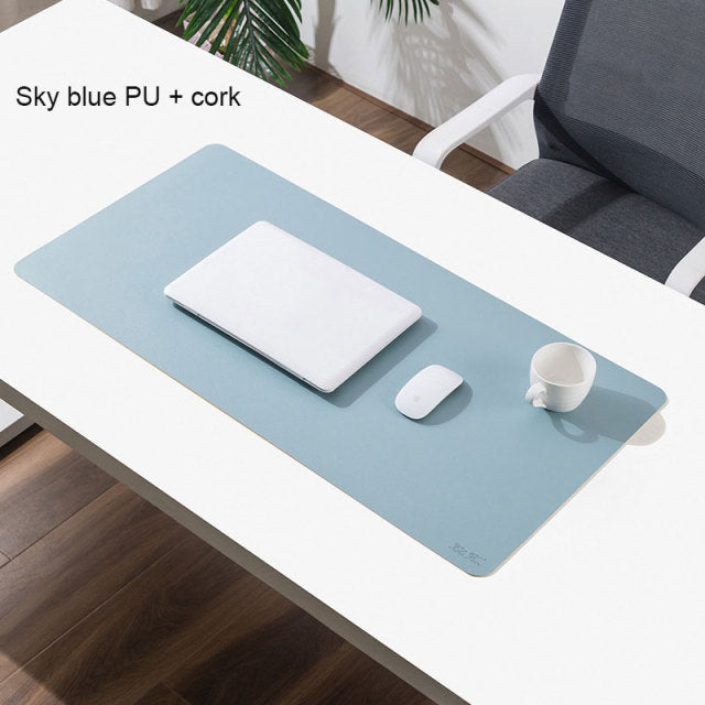 Leather Waterproof Desk Mat