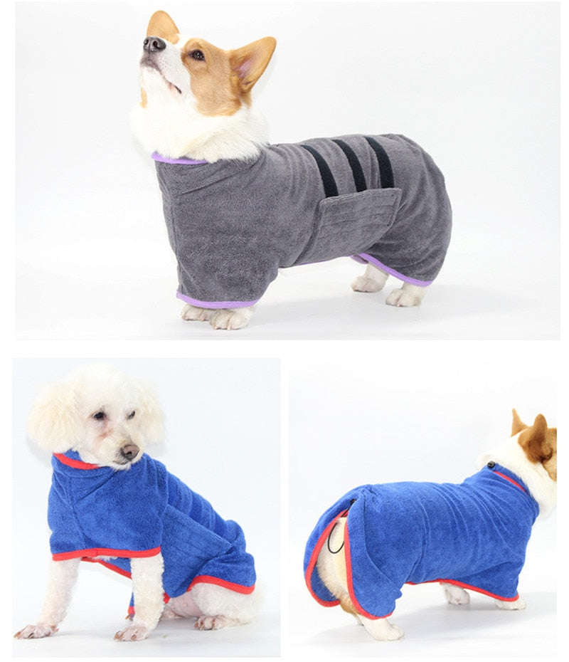 Dog Bathrobe