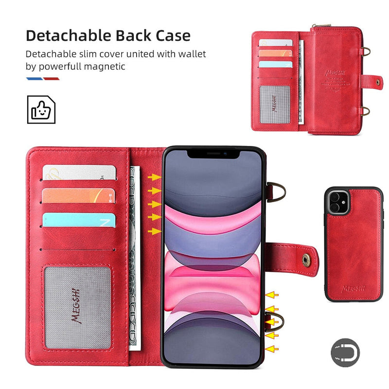 Messenger Bag Style iPhone Multifunctional Protective Case