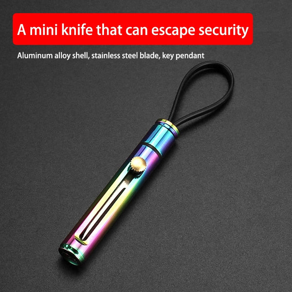 Retractable Blade Keychain