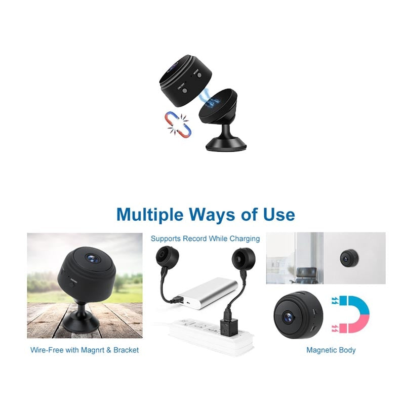 Wireless Wifi Camera With Sensori Night Vision