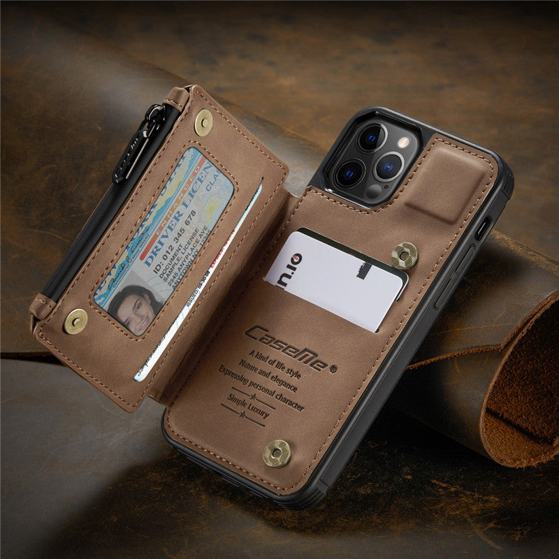 Genuine Leather Phone Wallet Case