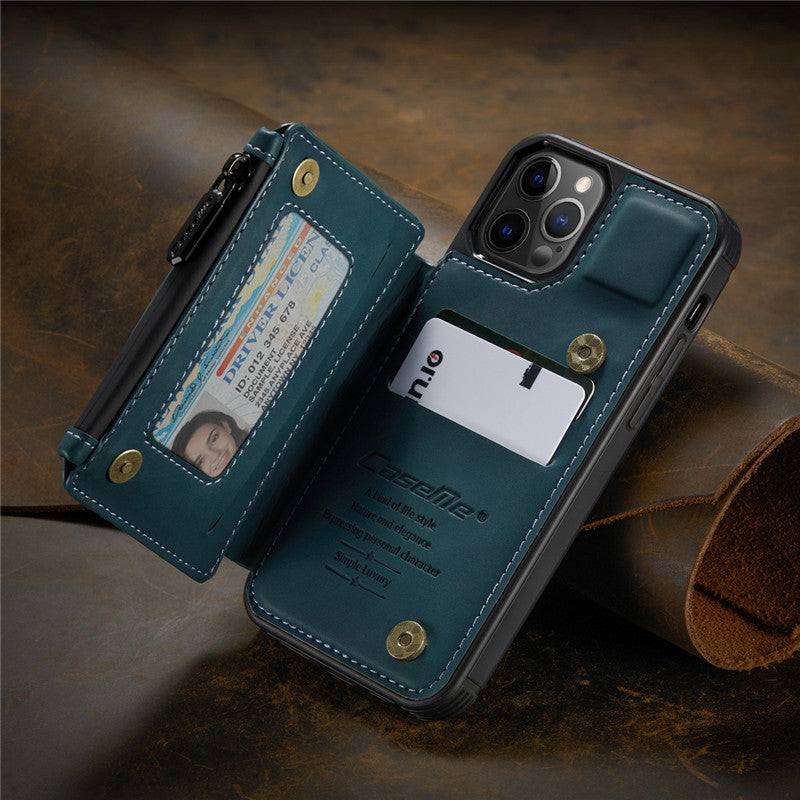 Genuine Leather Phone Wallet Case